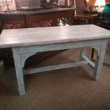 Patinated farm table