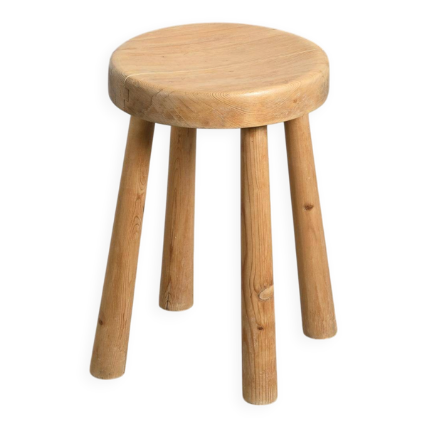 Tabouret Massue par Charlotte Perriand, années 1960