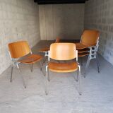 Lot of 6 chairs Castelli DSC 106