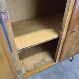 End table, vintage art deco bedside