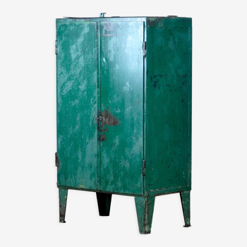 Industrial Iron Cabinet, 1960s