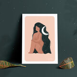 Illustration "Luna" A4