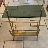 Brass art deco magazines