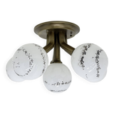 Hillebrand Sputnik Ceiling lamp flush mount , 1970s