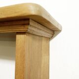 Brutalist shelf in solid wood - 1950s