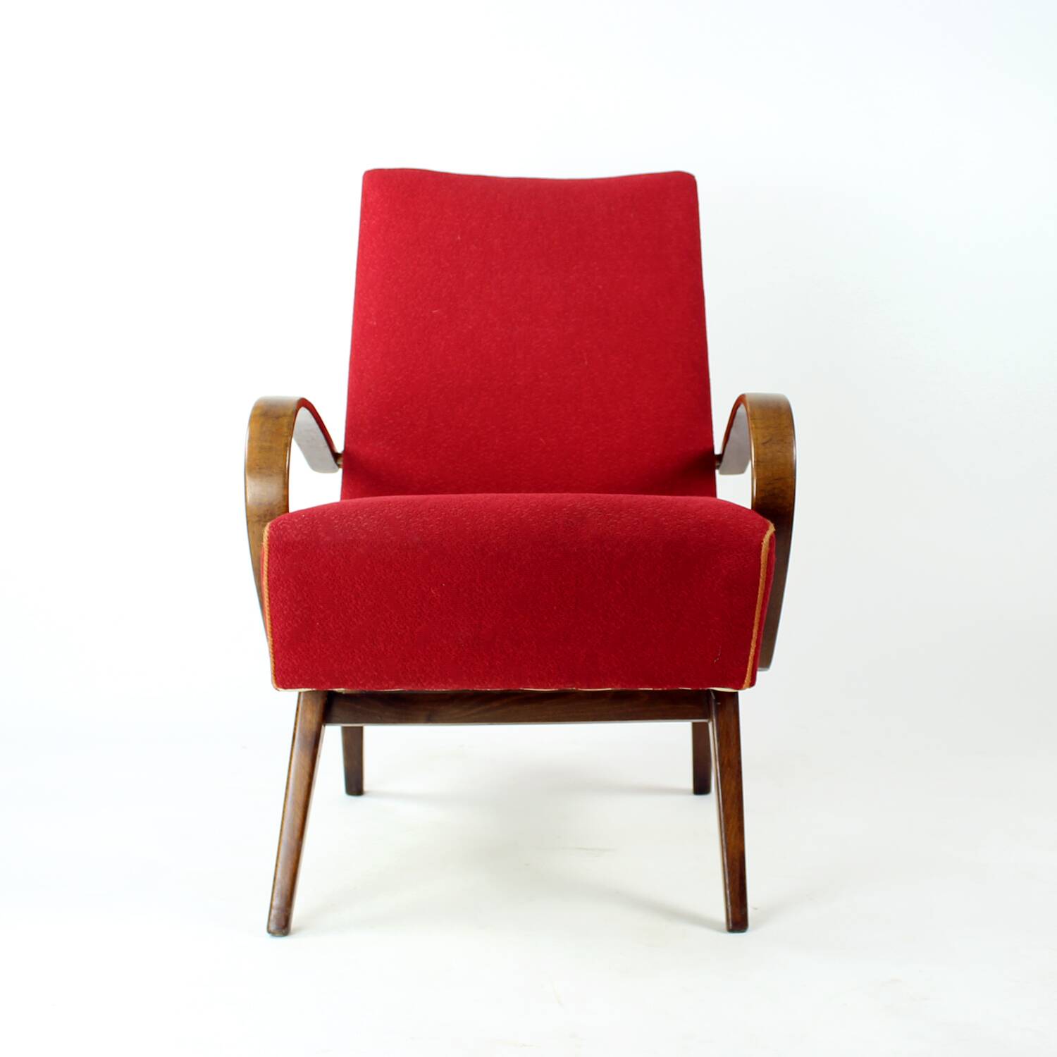 Fauteuil Mid-Century par Ton, Tchécoslovaquie, années 1960