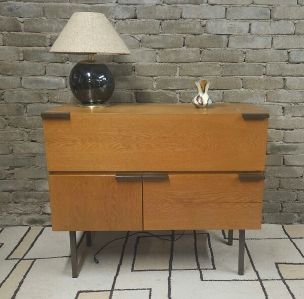Meuble de rangement année 1970 vintage