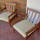 Scandinavian armchair Grete Jalk in teak, 50