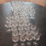 Service de 48 verres cristal