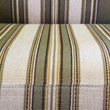 Vintage Danish light oak low back lounge chairs, 1960s, set of 2