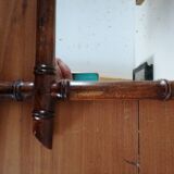 Old mirror 19th imitation bamboo