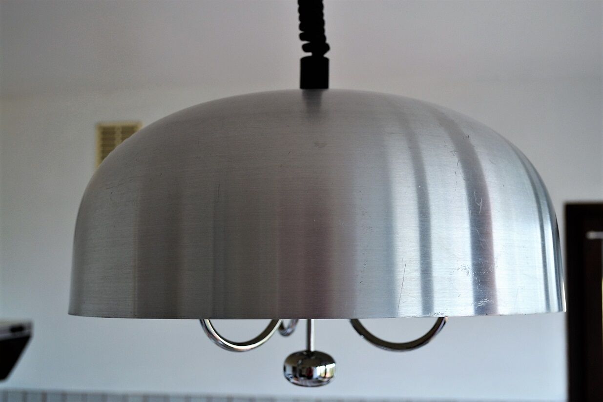 Vintage brushed aluminum suspension Germany 1970