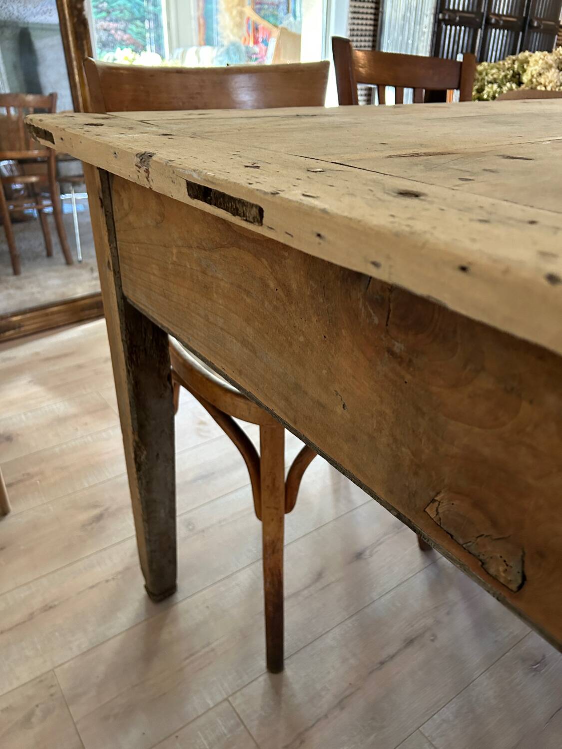 Large farm table