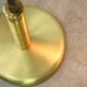 Vintage Italian Brass Gooseneck Table Lamp