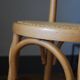Wooden bar stools and cane