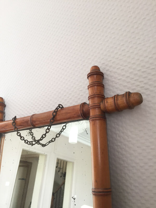 Mirror carved wood, 1950 - 42x50cm