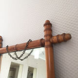 Mirror carved wood, 1950 - 42x50cm