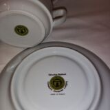 Auteuil porcelain "Bistrot" breakfast service