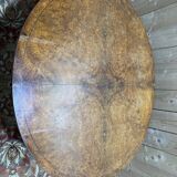 Oval dining table from the Art Deco period