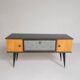 Vintage sideboard with tapered legs, 1950s.