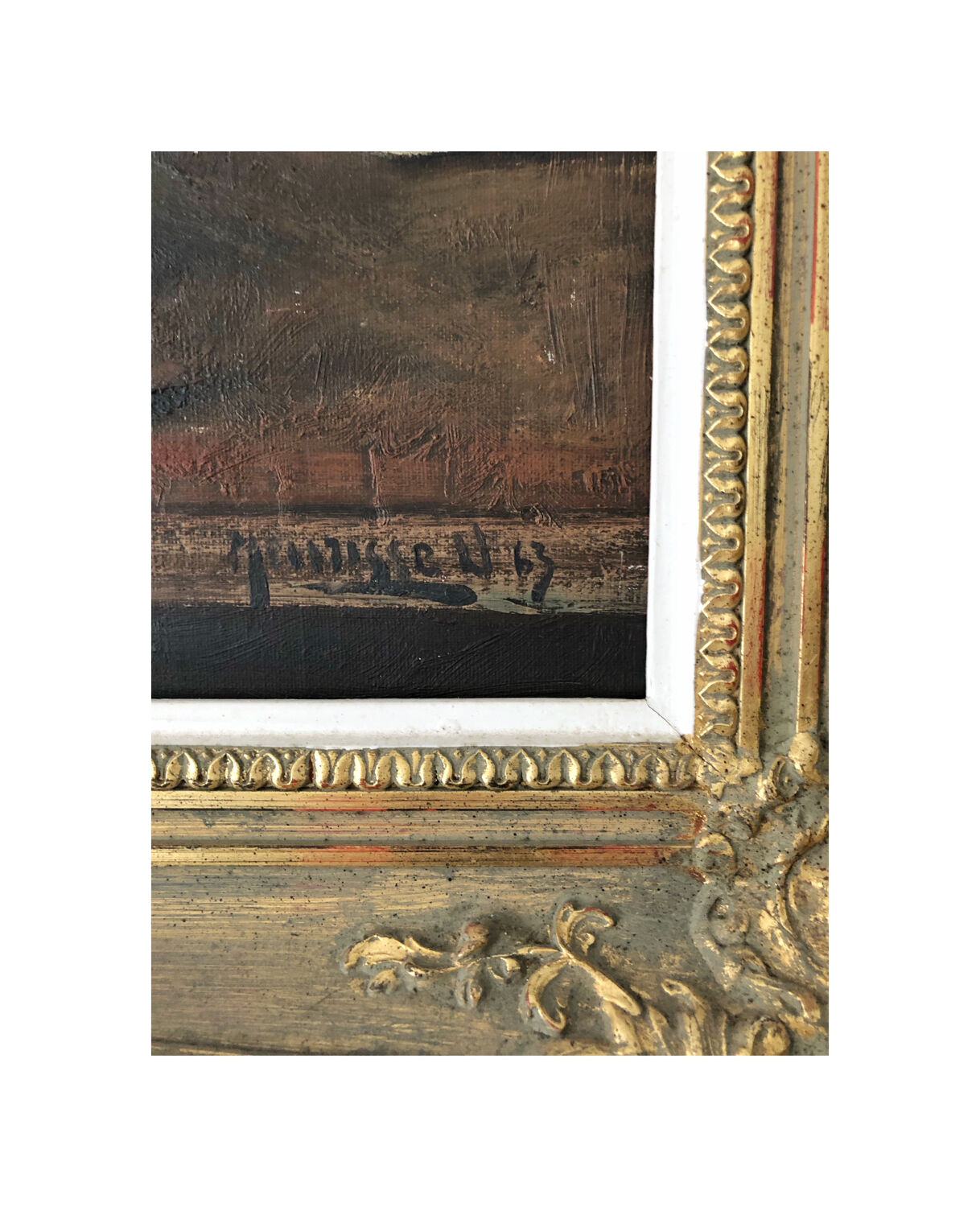 Huile sur toile