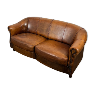 Sheep leather sofa