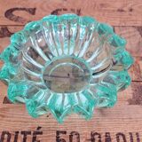 Stone ashtray in molded glass