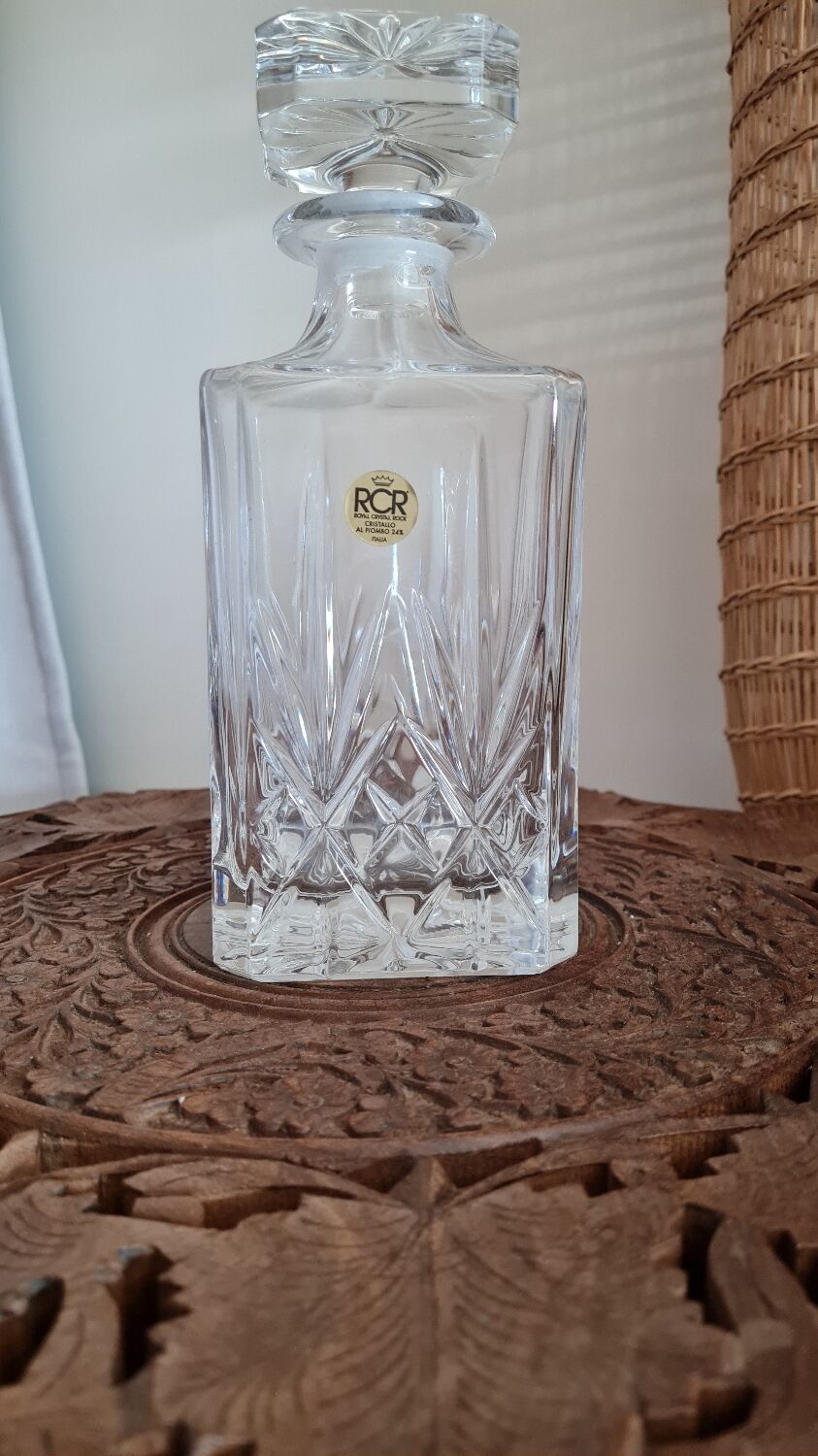 Crystal Whisky Carafe