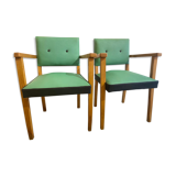 Paire de fauteuils