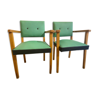 Pair of armchairs