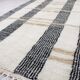 Traditional Moroccan beni ourain rug in wool, size 100 x 200 cm.