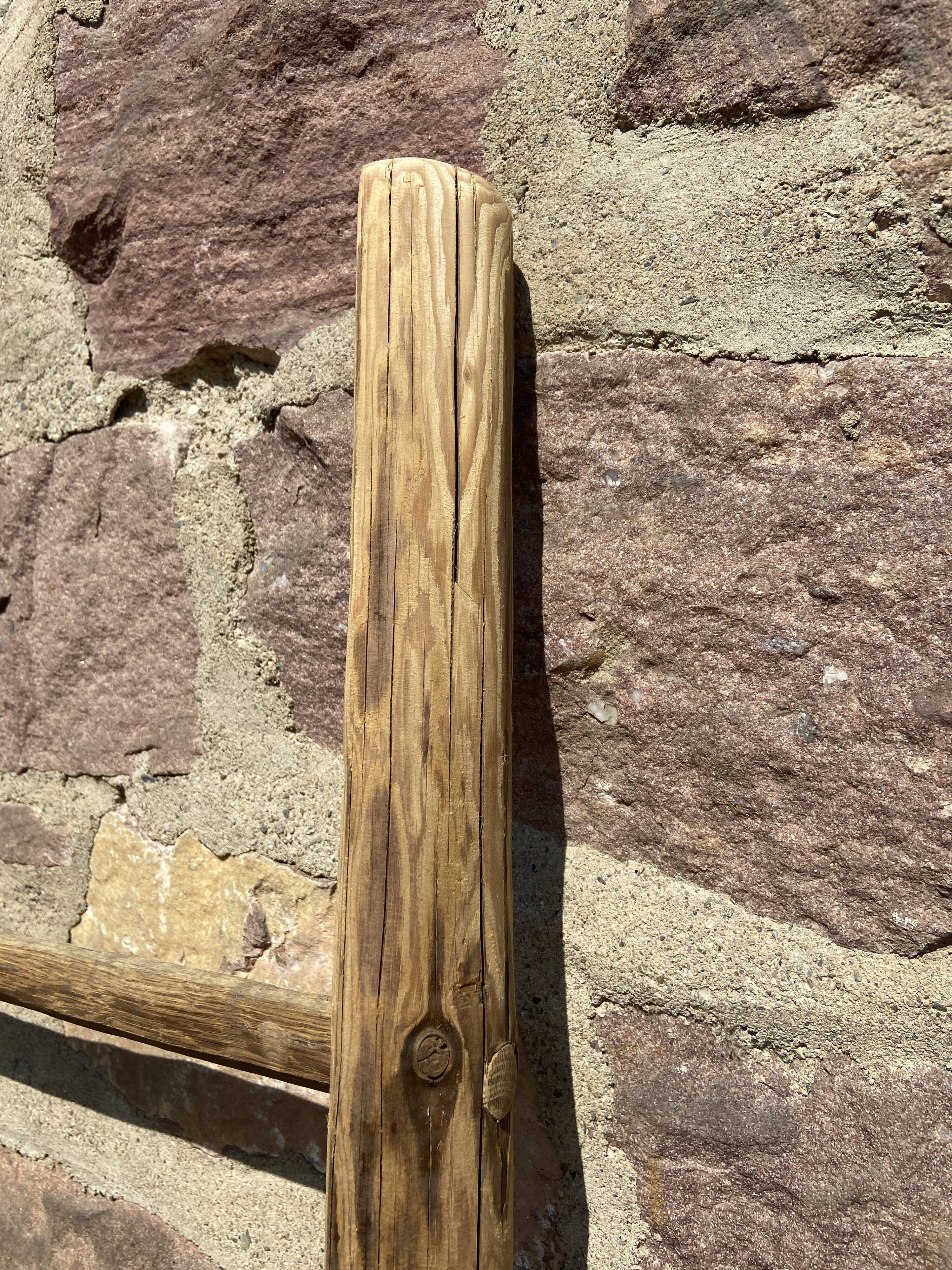 Old Ladder Towel Rack