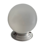 Vintage opaline globe ceiling light