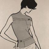 Fashion illustration by Gruau