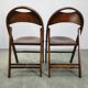 Paire de chaises pliantes Bauhaus B751 par Ligna, Tchécoslovaquie, années 1930.