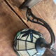 Suspension et applique style Tiffany
