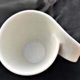Coffee cup with its sub-cup in wave villeroy and boch new wave