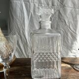 Whiskey decanter frieze diamond tips H23