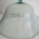 Late 19th century glass garden bell