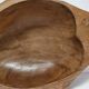 Coupe zoomorphe poisson bois sculpté vintage
