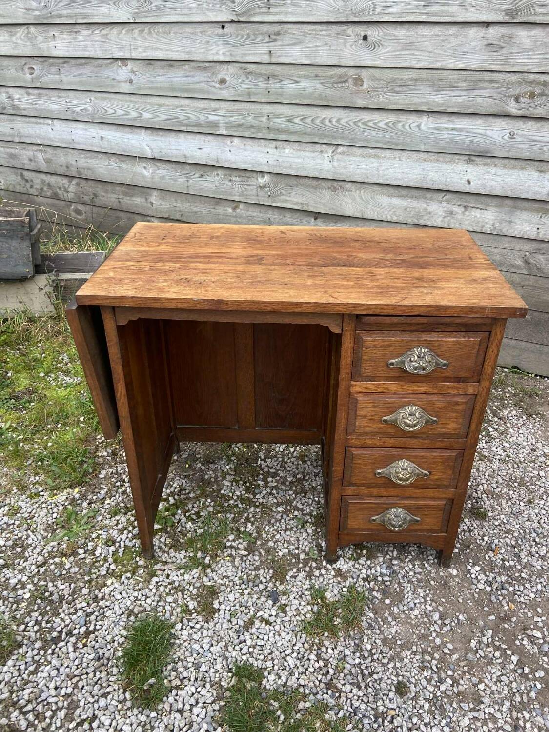 Wooden children's desk