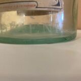 Pharmacy bottle with porcelain stopper