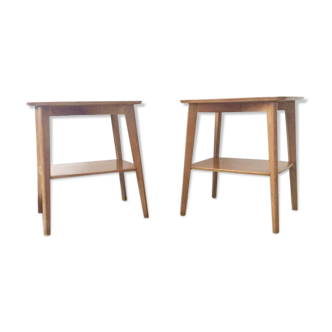 Pair of side table years 50/60