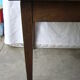 Old oak farm table