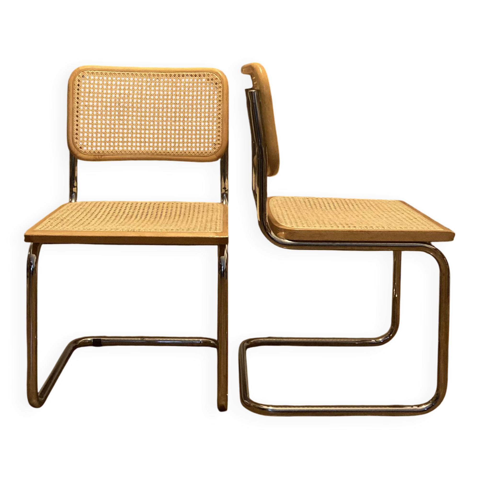 Marcel Breuer Chair Duo