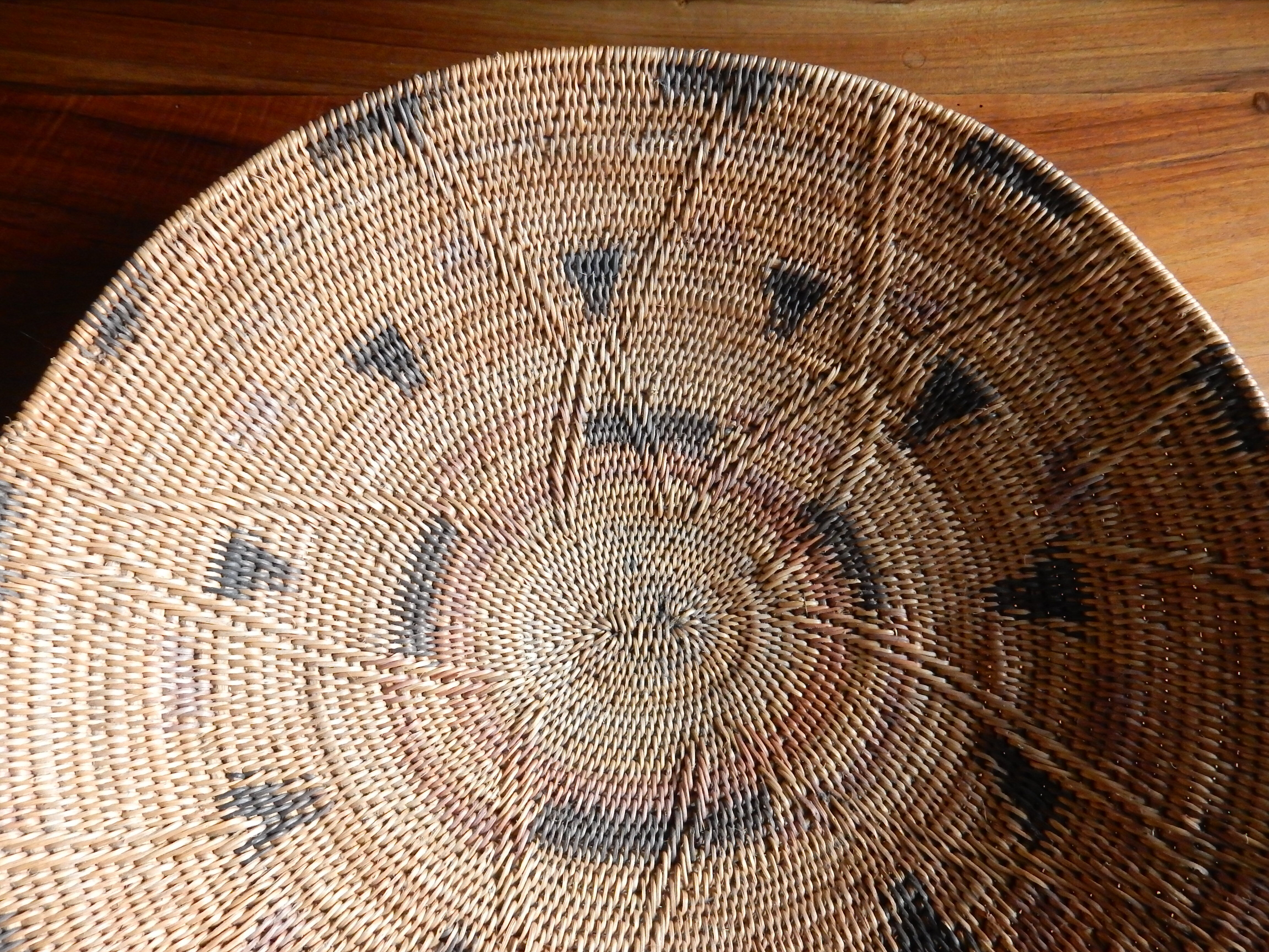 Ancient Makenge basket from Zambia