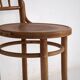 Ancienne chaise Thonet avec assise gravée (c.1920) #4