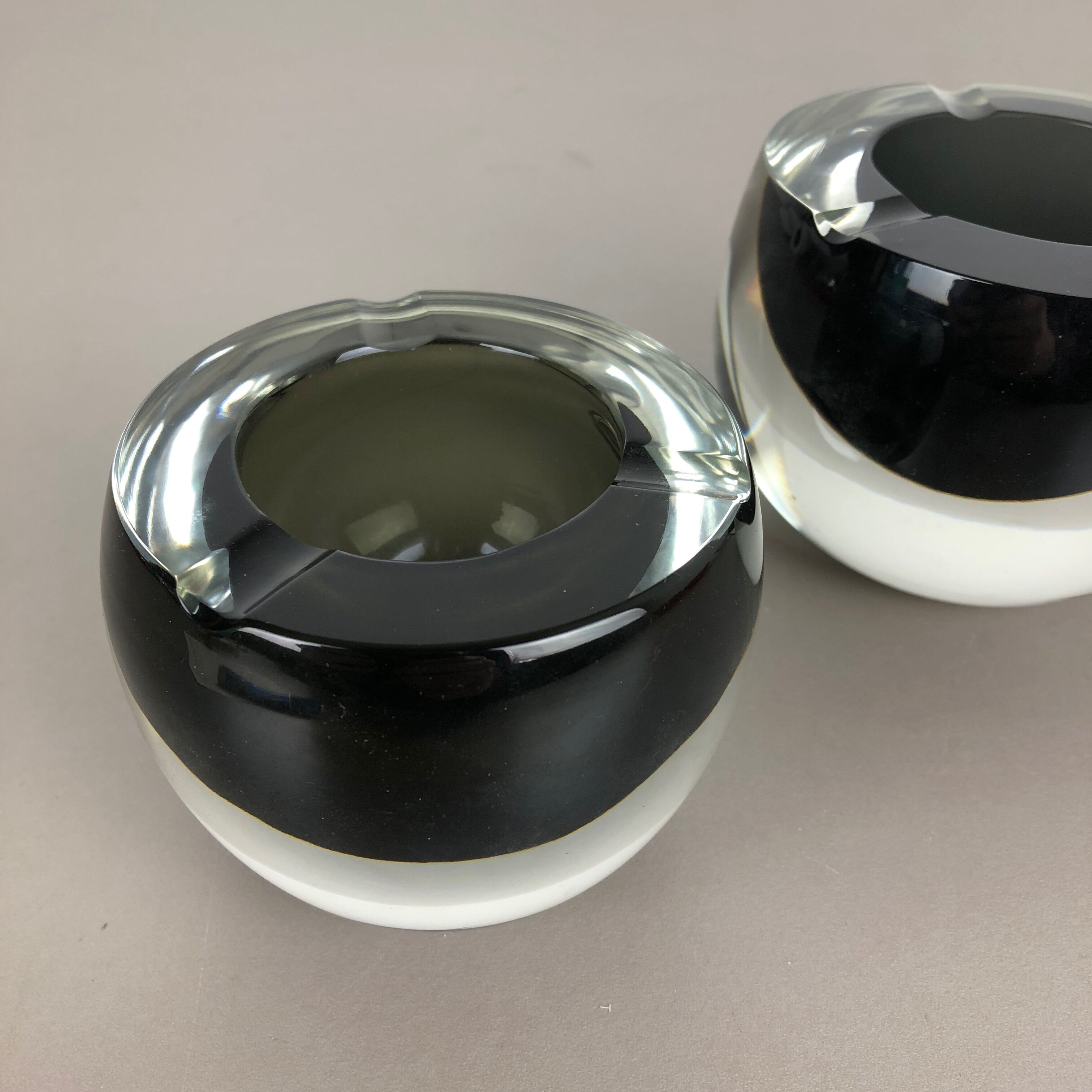 Murano glass ashtrays by Antonio da Ros, Cenedese, 1960s