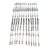 Ménagère 48 p métal argenté Franor