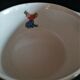 Earthenware bowl Sarreguemines décor clowns 60s